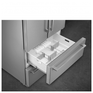 Отдельностоящий многокамерный холодильник Smeg FQ55FXDF