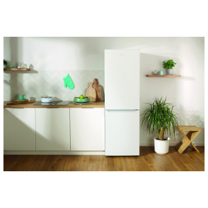 Отдельностоящий двухкамерный холодильник Gorenje NRK6191PW4