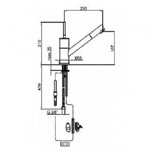 Смеситель Webert JOLLY CHROME JO940102015