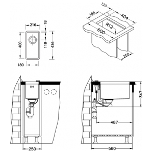 Кухонная мойка Alveus Quadrix 10