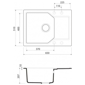 Кухонная мойка Omoikiri Yonaka 78-LB-BE Artgranit/ваниль