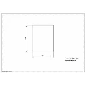 Кухонная мойка Reginox Amsterdam 34 Black Silvery