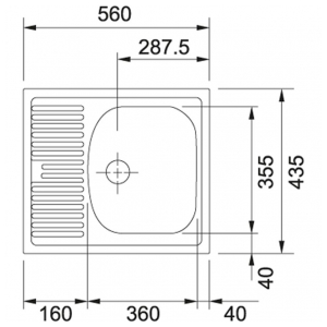 Кухонная мойка Franke ETN 611-56 3 1/2