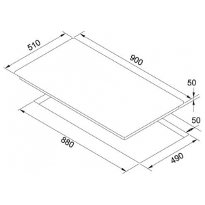 Индукционная варочная панель Franke FHFB 905 5I ST
