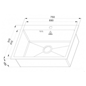 Кухонная мойка Zorg SH R 7551