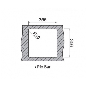 Кухонная мойка Rodi PIO BAR LUX 3,5