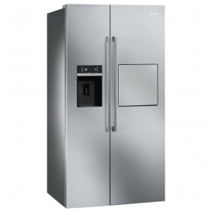 Отдельностоящий Side-by-Side холодильник Smeg SBS63XEDH