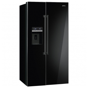Отдельностоящий Side-by-Side холодильник Smeg SBS63NED
