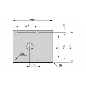 Кухонная мойка Franke OID 611-62 (оникс)