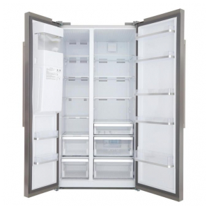 Отдельностоящий Side-by-Side холодильник Smeg SBS63XED