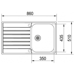 Кухонная мойка Franke AGX 211-86