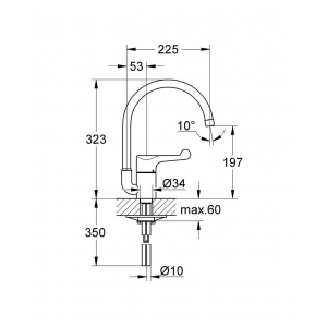 Смеситель Grohe Euroeco Special 33912000