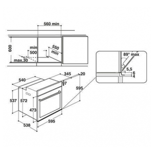 Электрический духовой шкаф Whirlpool AKZ9 6220 IX