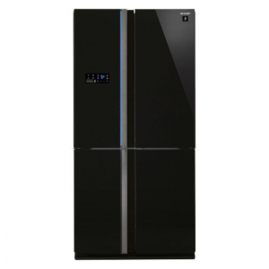 Отдельностоящий многокамерный холодильник Sharp SJFS97VBK