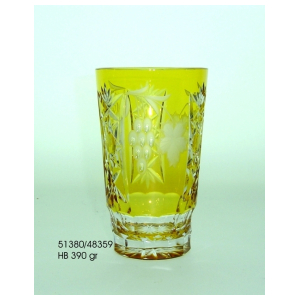 Стакан для напитков Ajka Crystal Grape Amber 390 мл