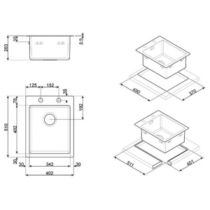 Кухонная мойка Smeg LFT34RS