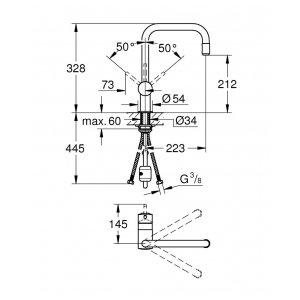 Смеситель Grohe Minta 32067000