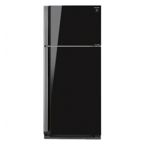 Отдельностоящий двухкамерный холодильник Sharp SJXP59PGBK