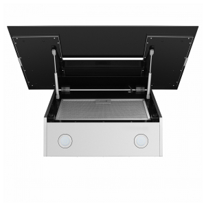 Пристенная вытяжка Maunfeld Mersey 90 Inox Glass Black