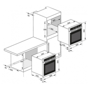 Газовый духовой шкаф Kaiser EG 6345 ElfEm