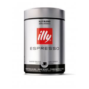 Кофе молотый Illy темной обжарки 250 г