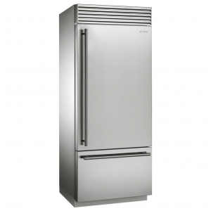 Отдельностоящий двухкамерный холодильник Smeg RF396RSIX
