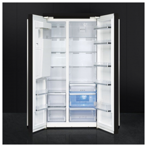 Отдельностоящий многокамерный холодильник Smeg SBS963N