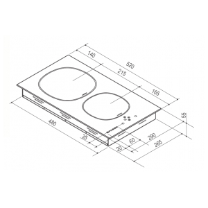 Индукционная варочная панель Faber FCH 32 С