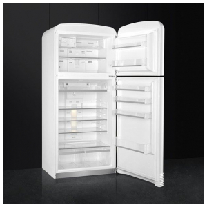 Отдельностоящий двухкамерный холодильник Smeg FAB50RWH