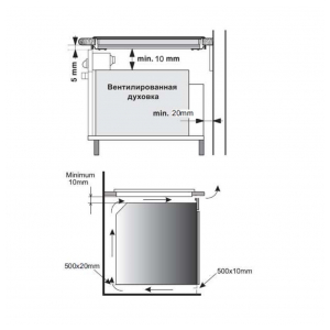 Индукционная варочная панель Maunfeld MVI31.2HZ.2BT-WH