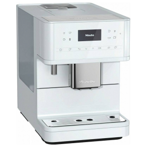 Отдельностоящая кофемашина Miele CM6160 LOWS белый лотос