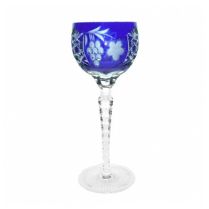 Бокал для красного вина Ajka Crystal Grape Cobalt blue 230 мл