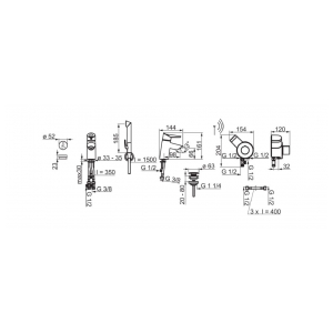 Смеситель Oras 2705F