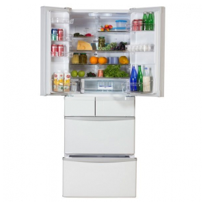 Отдельностоящий многокамерный холодильник Hitachi R-SF 48 GU SN