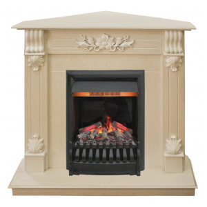 Каминокомплект Real Flame Ottawa corner STD/EUG WT + 3D Oregan
