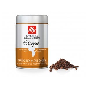 Кофе зерновой Illy средней обжарки, Арабика Селекшен, Эфиопия 250 г
