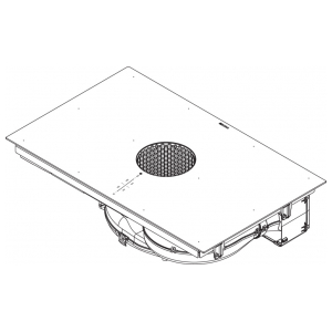 Индукционная варочная панель Bora X Pure - рециркуляция