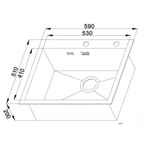 Кухонная мойка Zorg X-5951