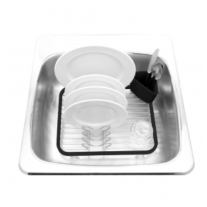 Сушилка для посуды Umbra Sinkin черный/никель 330065-744