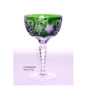 Бокал для шампанского Ajka Crystal Grape Emerald 210 мл
