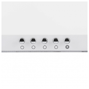 Пристенная вытяжка Krona Bella 600 white push button