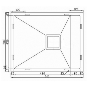 Кухонная мойка Seaman Eco Marino SMB-610XSQ.B