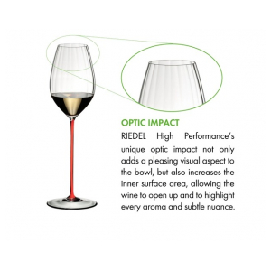 Бокал Riedel HIGH PERFORMANCE RIESLING red stem