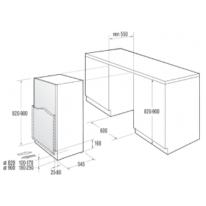 Встраиваемый морозильник Gorenje FIU6091AW