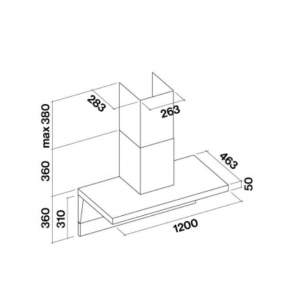 Пристенная вытяжка Falmec MASTER 120