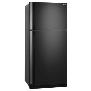 Отдельностоящий двухкамерный холодильник Sharp SJXE59PMBK