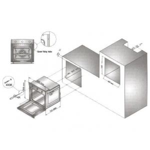 Электрический духовой шкаф Simfer B4EO16001