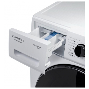 Отдельностоящая стиральная машина с сушкой Maunfeld MFWM1586WH