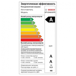 Встраиваемая посудомоечная машина Bosch SPV2HMX1FR