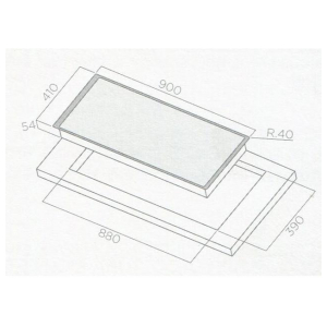 Индукционная варочная панель Elica LIEN DIAMOND FRAME 904 BL